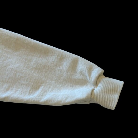 ZARA Cropped Hoodie – Soft Cream | Size S | Minimalist Street-Chic - Picture 5 of 5